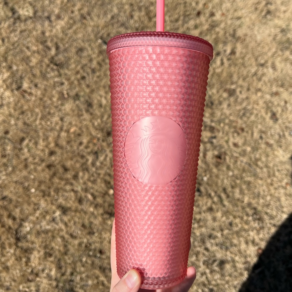 Brand new pink lemonade studded Starbucks venti tumbler